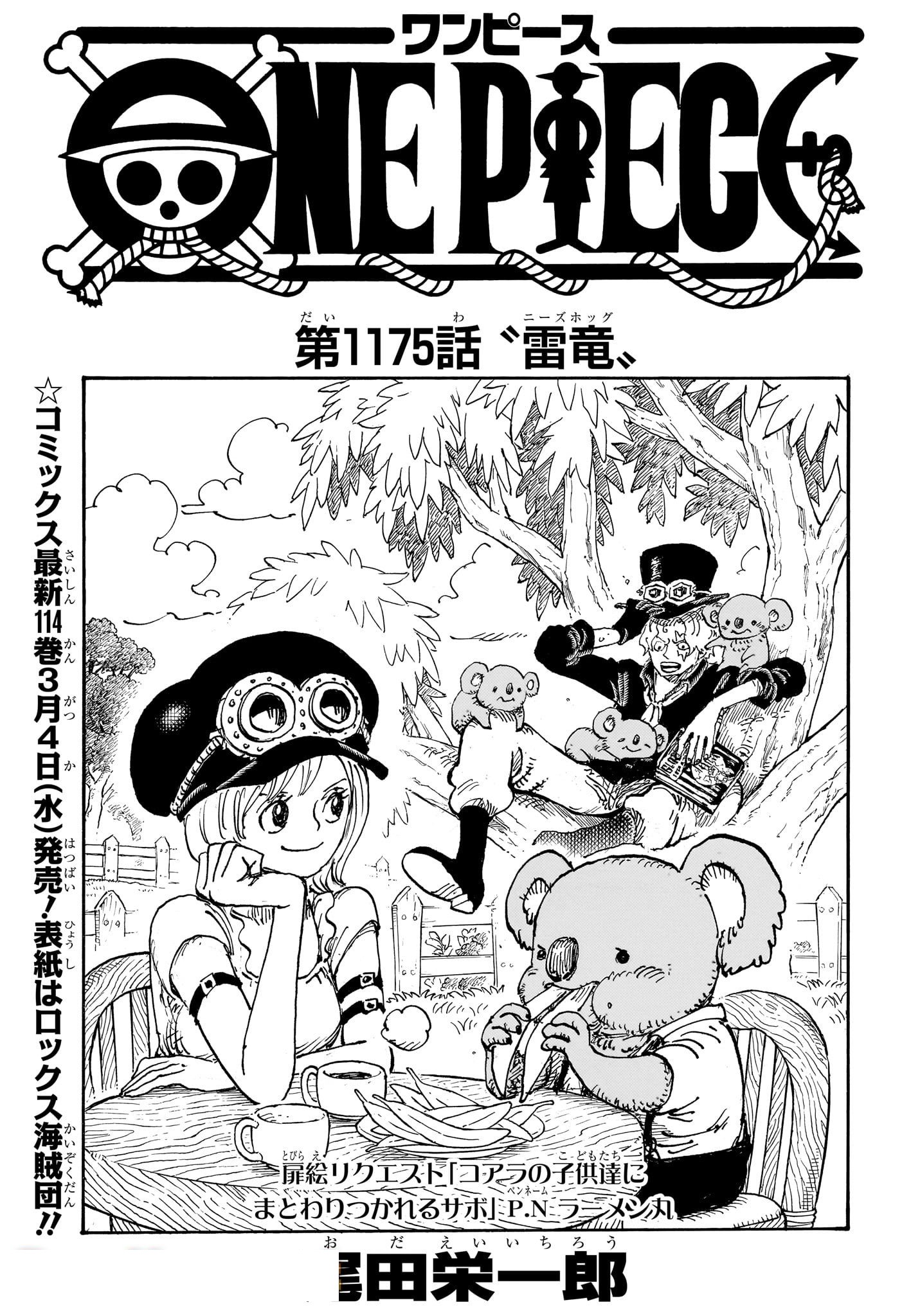 ワンピース Raw ( One Piece Raw ) 第1175話